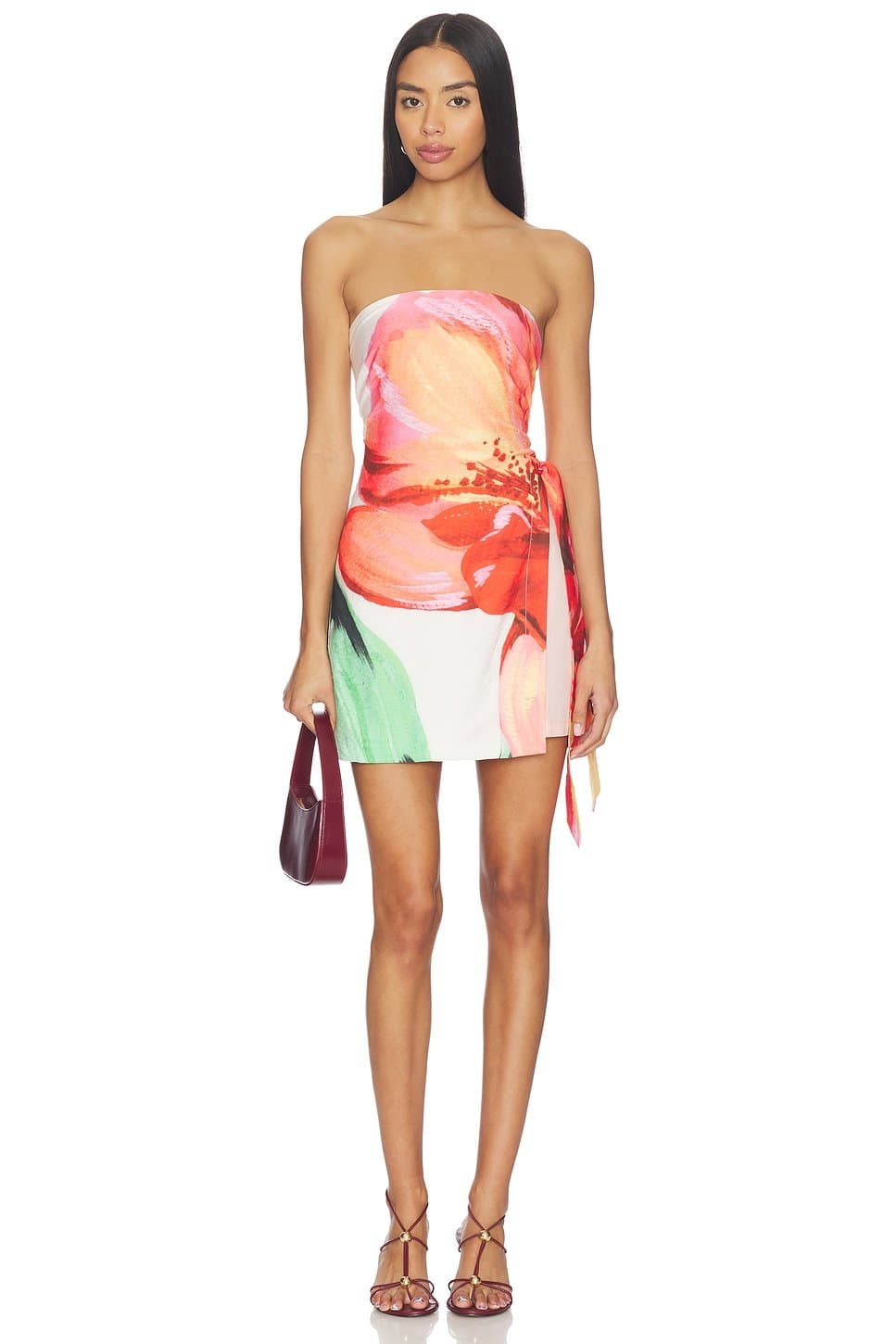 revolve Zinnia Tie Side Mini Dress