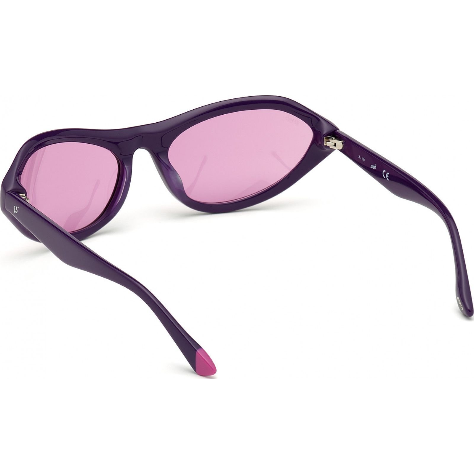 Web Eyewear Web Eyewear Women's WE0288-6081S Sunglasses in Red - 3