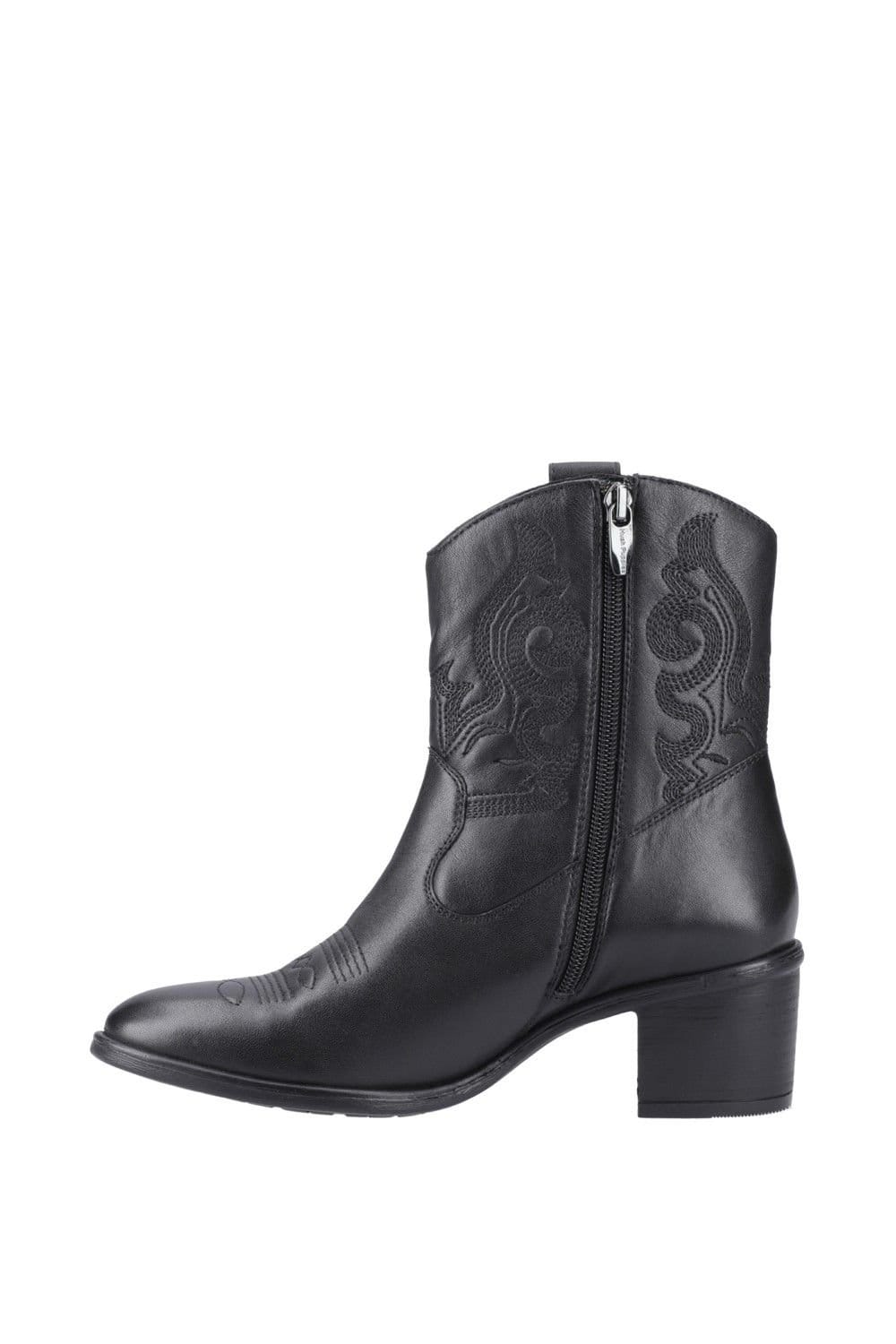 Hush Puppies Hush Puppies Women's Wynn Stitch Boot in Black - 4