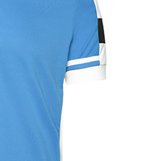 James and Nicholson James and Nicholson Men's Bike Half Zip T-Shirt in Cobalt - 2
