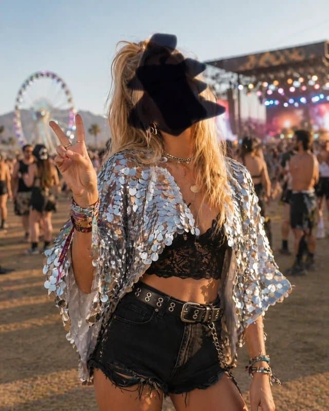 ASOS Asos design sequin cape (one size fits all)