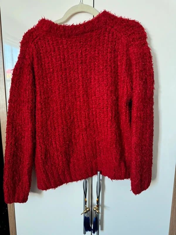 Pepe Jeans Pepe jeans furry red jumper