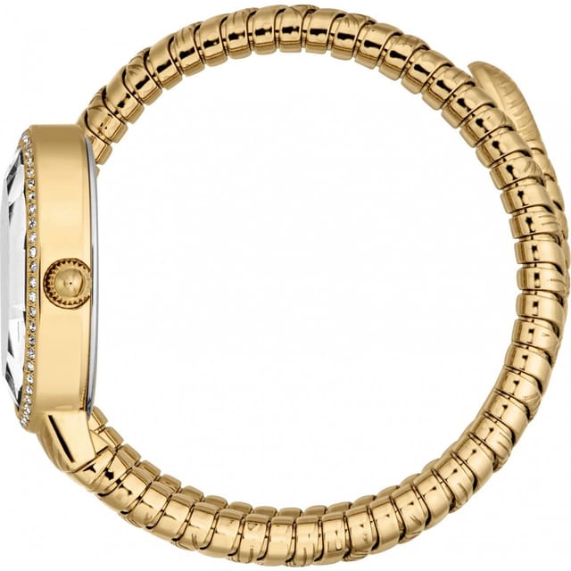Just Cavalli Just Cavalli Women's JC1L353M0025 Signature Snake 22mm Quartz Watch in Gold - 3