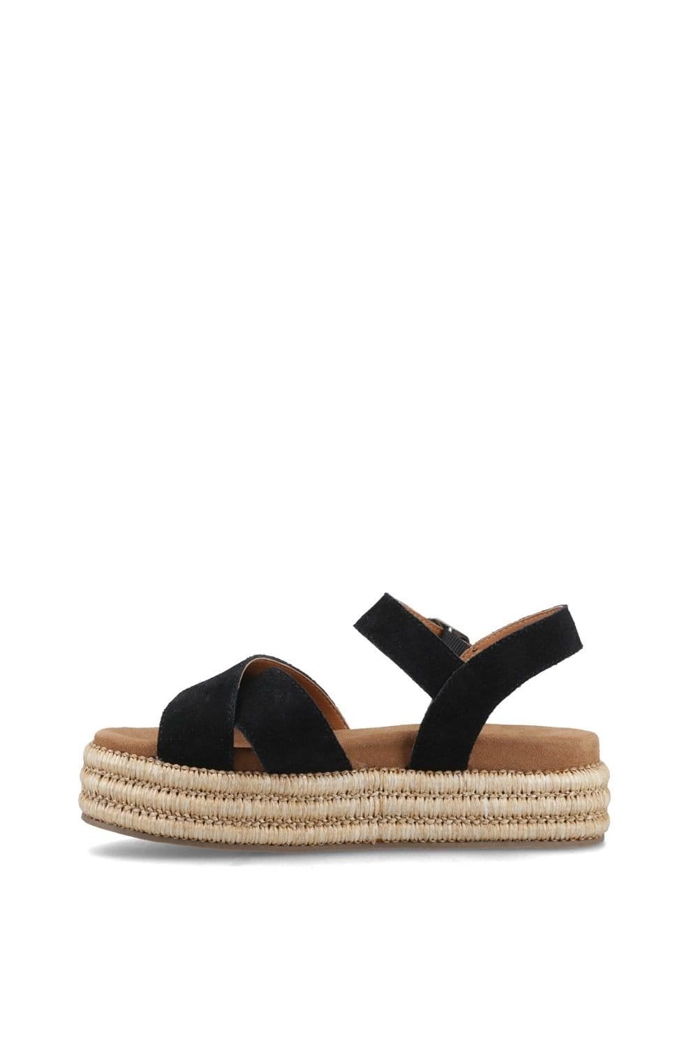 Hush Puppies Hush Puppies Women's Rosa Rafia Sandal in Black - 4