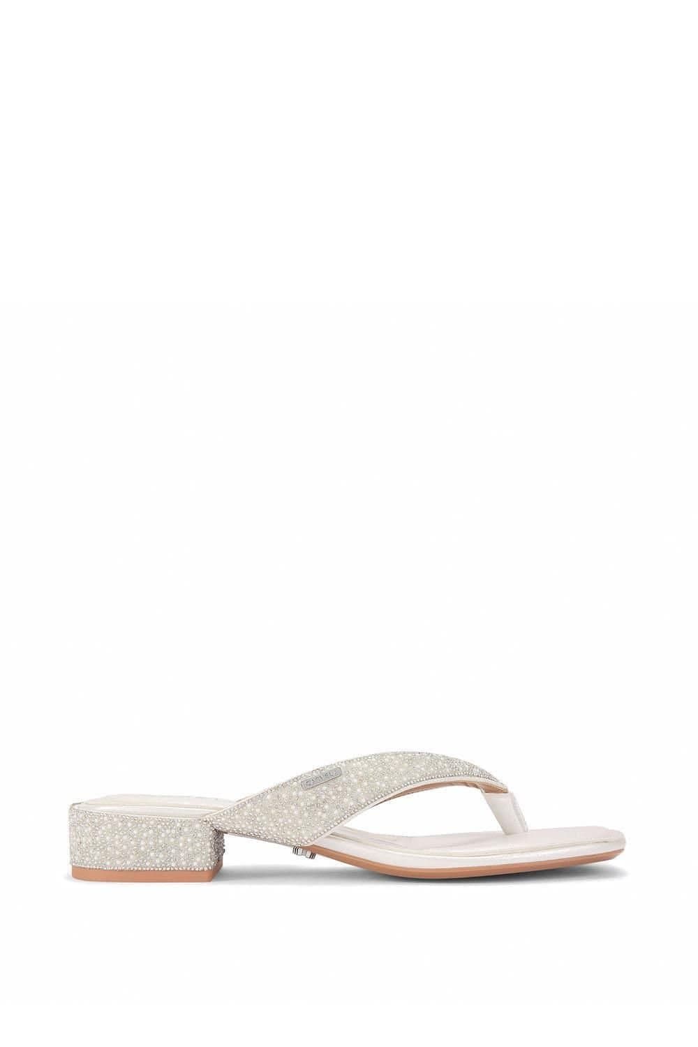Carvela Carvela Women's 'Portici Sandal' Fabric Sandals in White