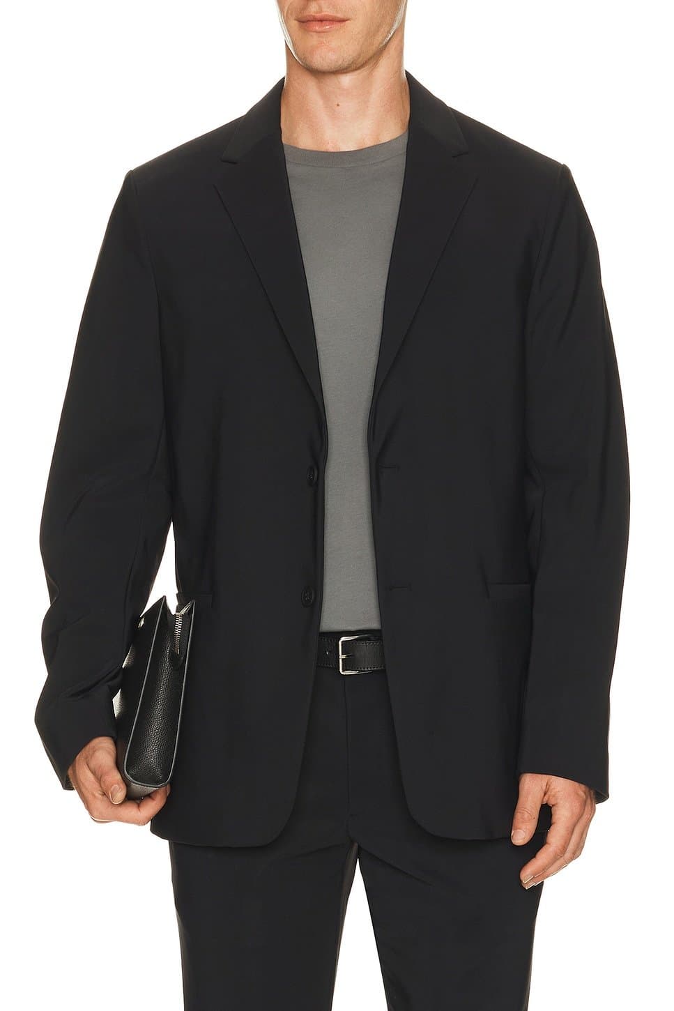 revolve Revolve Black Precision Ponte Blazer