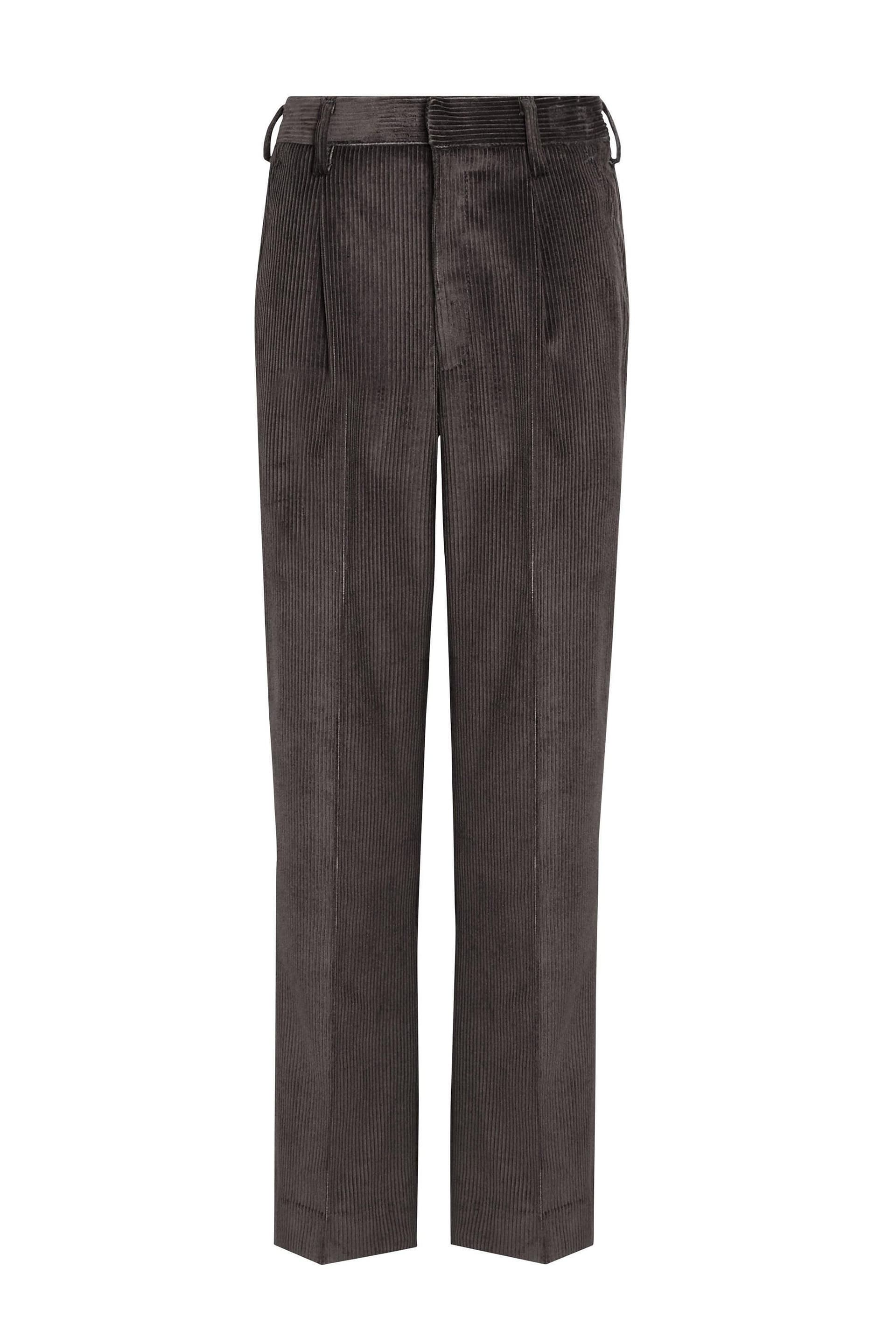David Luke David Luke Men's Junior Cord School Trousers in Grey