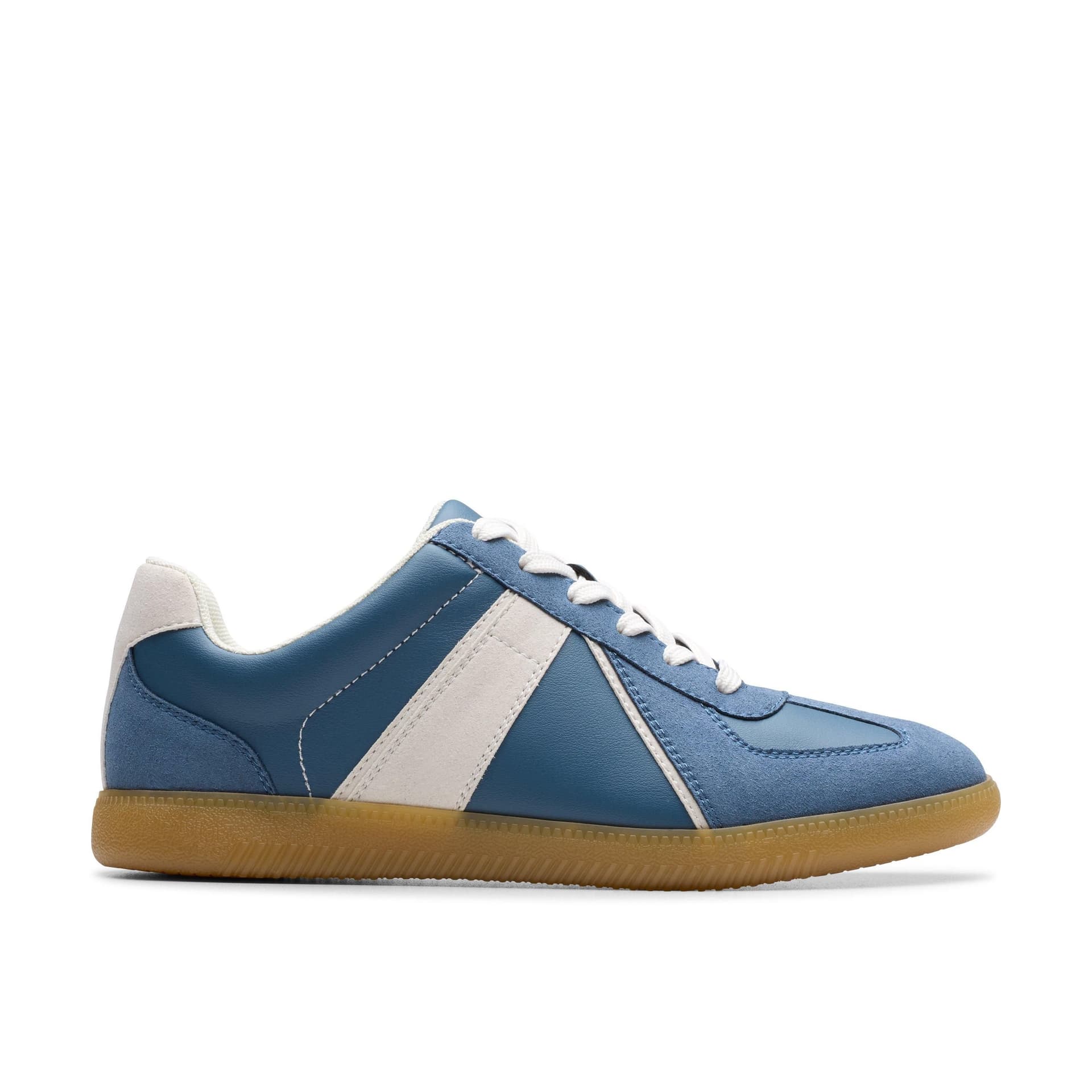 Clarks Clarks Women's Nykole Step Denim Trainers in Blue