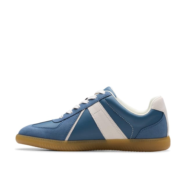 Clarks Clarks Women's Nykole Step Denim Trainers in Blue - 2