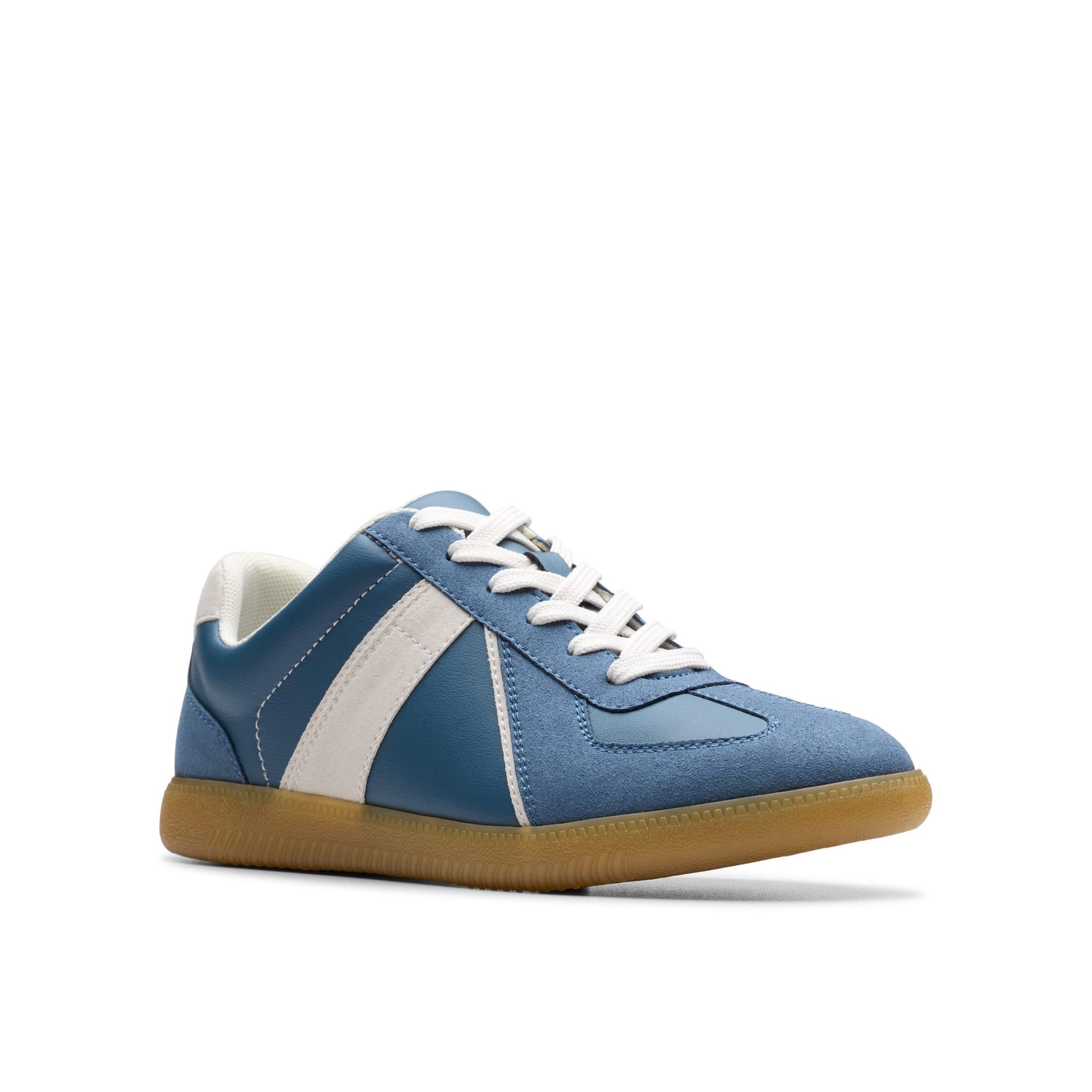 Clarks Clarks Women's Nykole Step Denim Trainers in Blue - 4
