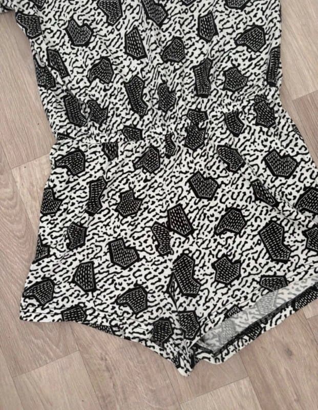 American Apparel American apparel geometric playsuit size medium