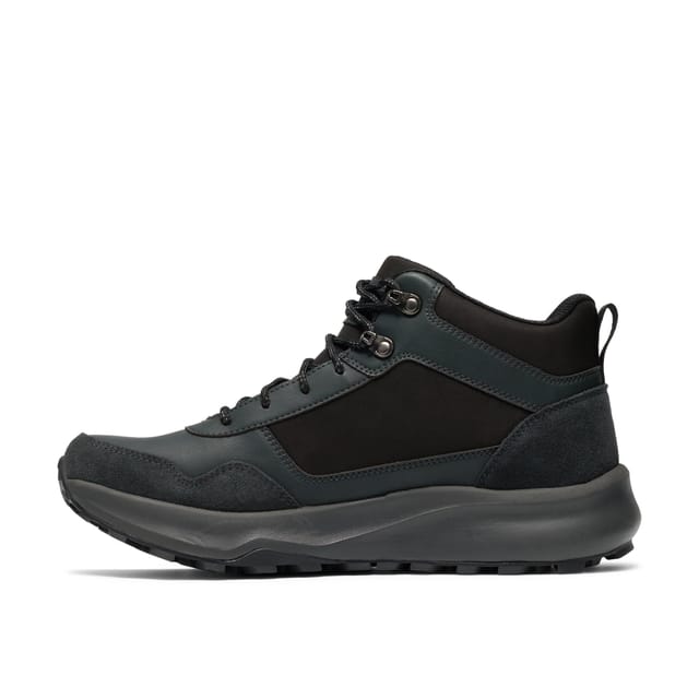 Clarks Clarks Men's Pelmo Hi WP Black Ankle Boots - 2