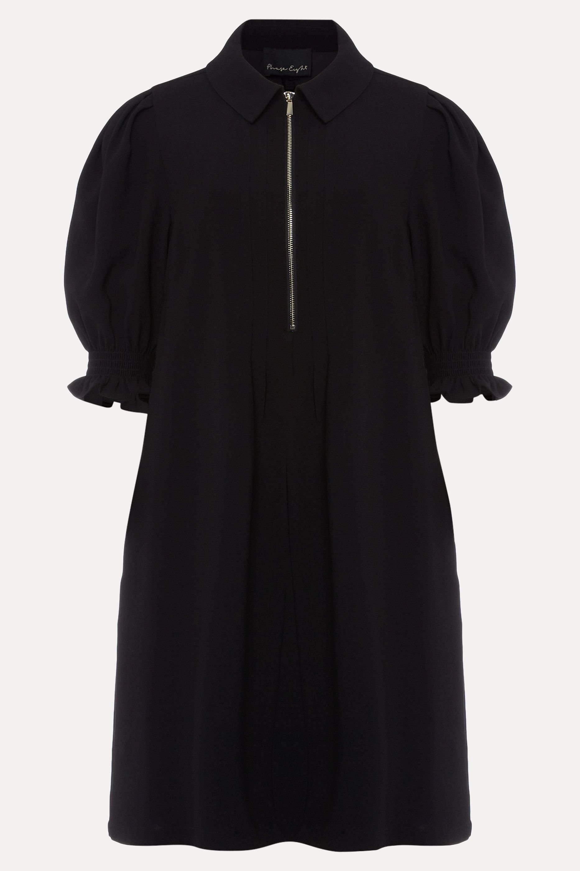 Phase Eight Phase Eight Women's Candice Zip Dress in Black - 2