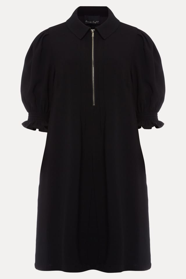 Phase Eight Phase Eight Women's Candice Zip Dress in Black - 2