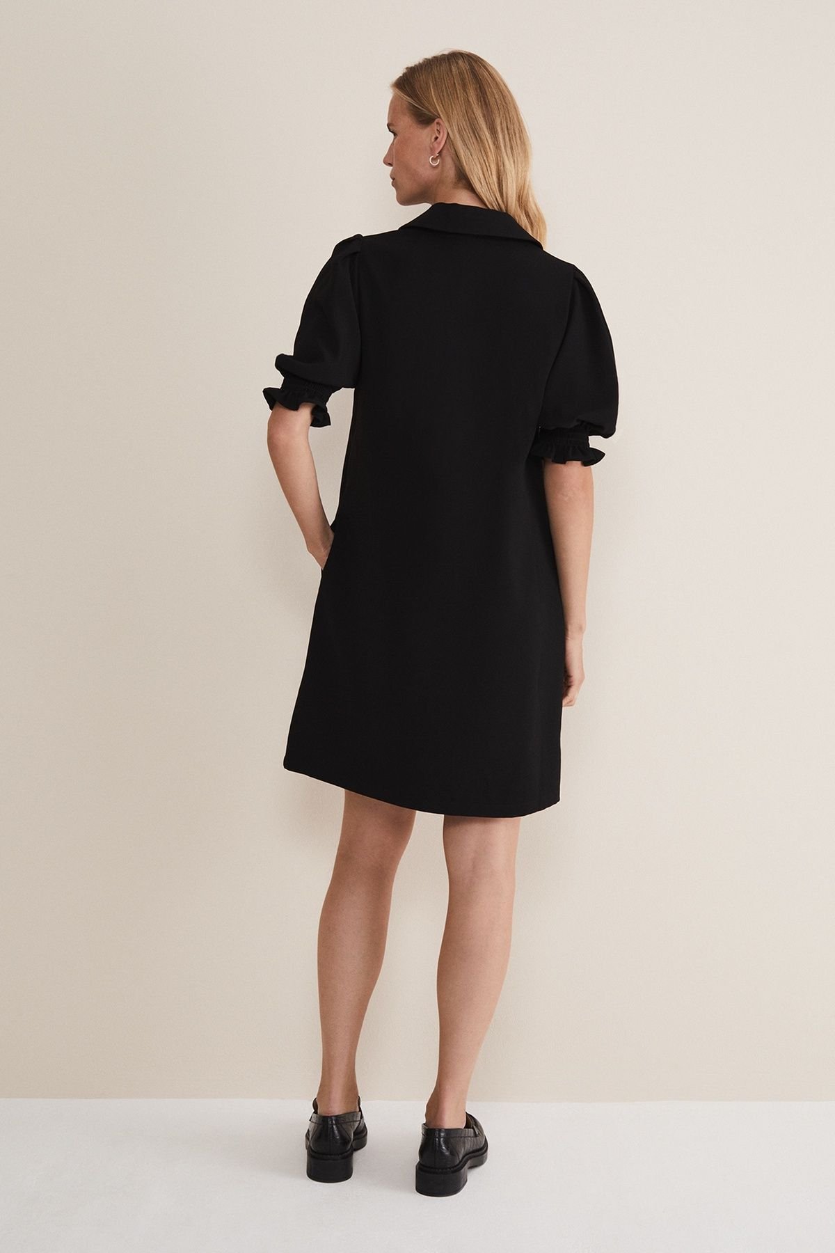 Phase Eight Phase Eight Women's Candice Zip Dress in Black - 4