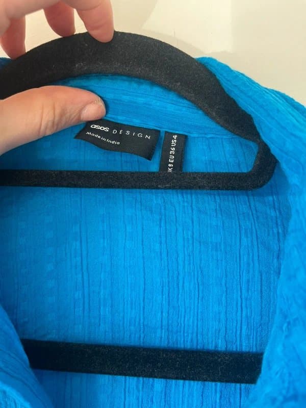 ASOS Design Asos design blue holiday shirt beach summer