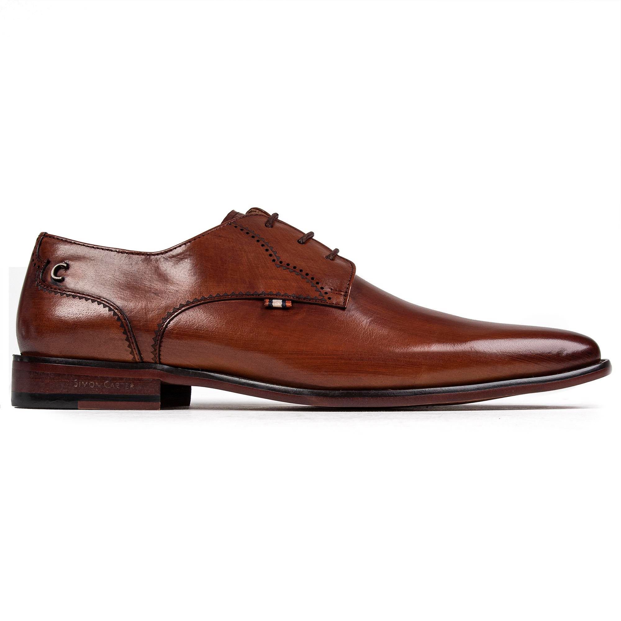 Simon Carter SIMON CARTER Men's Basset Shoes in Tan - 2