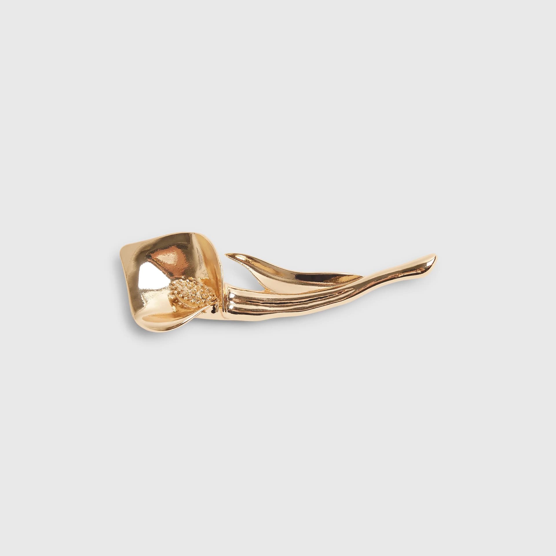 River Island River Island Womens Gold Lily Brooch