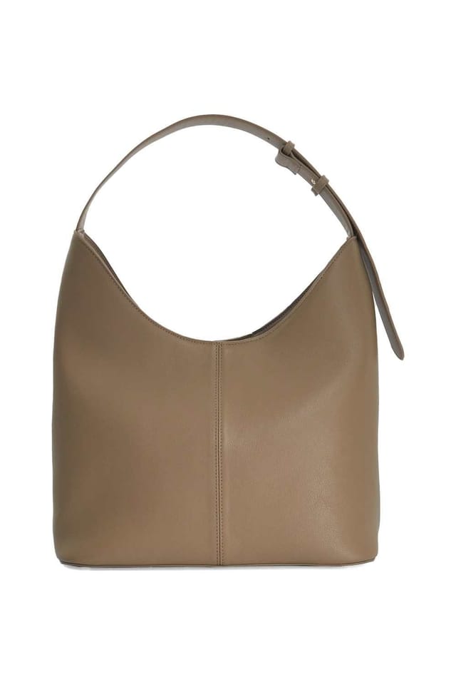 Dune London Dune London Women's 'Delightfully' Leather Shoulder Bag in Natural - 2
