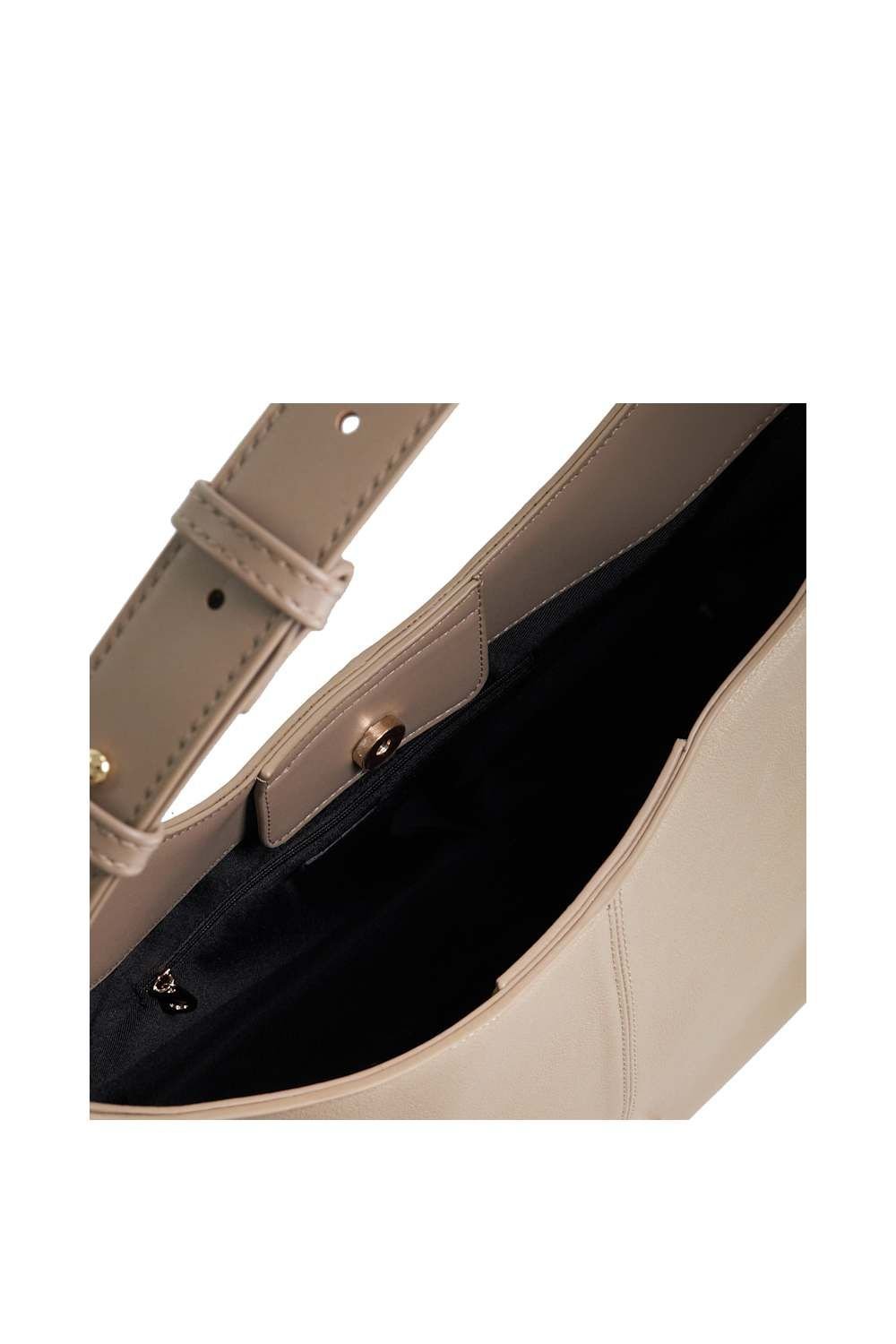 Dune London Dune London Women's 'Delightfully' Leather Shoulder Bag in Natural - 3