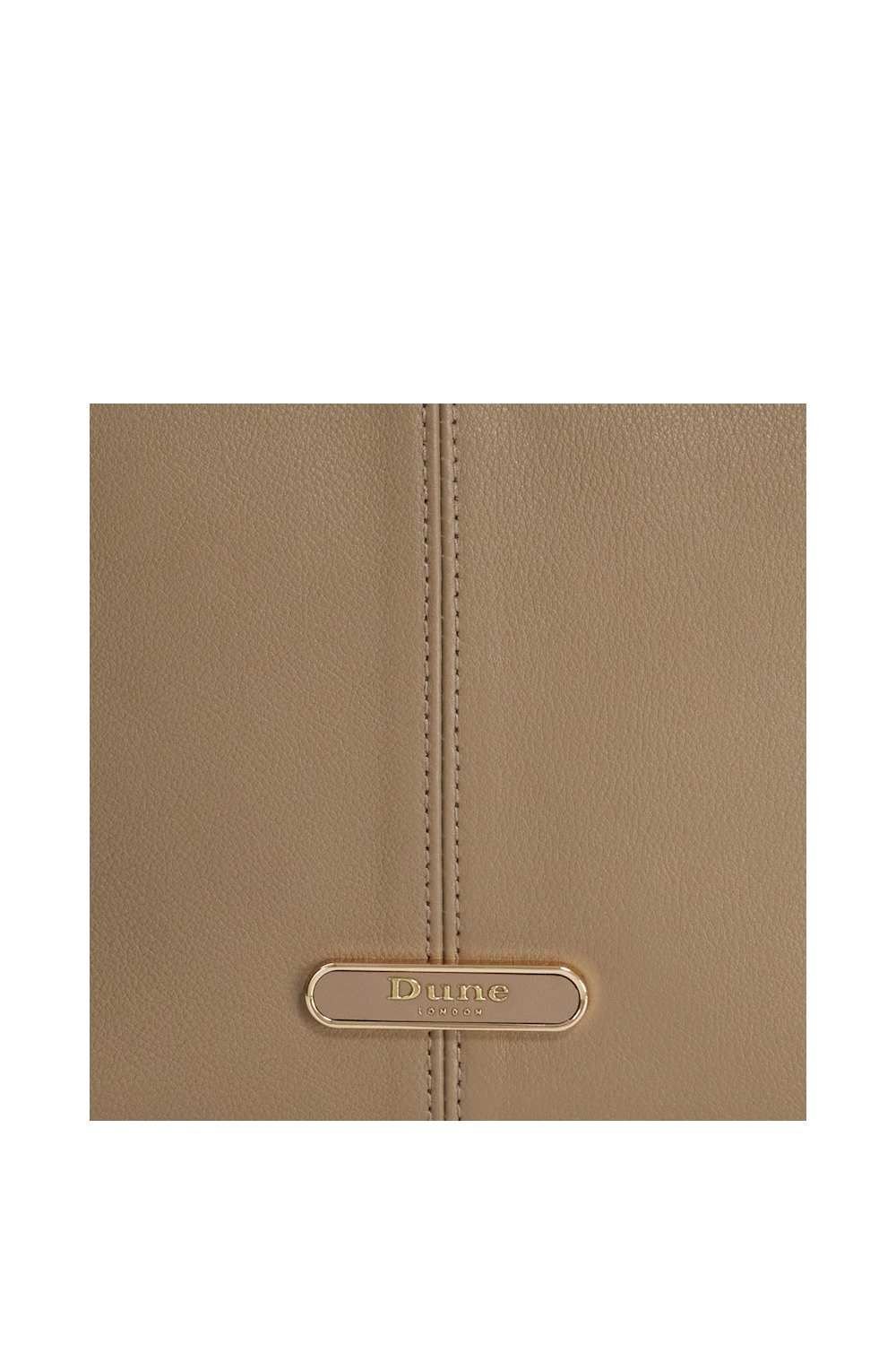 Dune London Dune London Women's 'Delightfully' Leather Shoulder Bag in Natural - 4