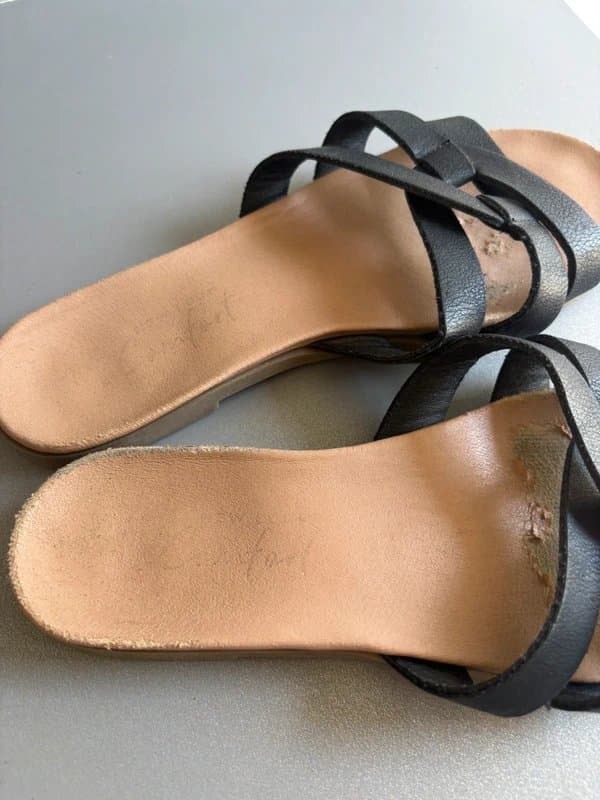 New Look New look black leather mules