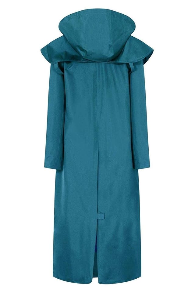 Lighthouse Clothing Lighthouse Clothing Women's Outback Full Length Waterproof Raincoat in Blue - 3