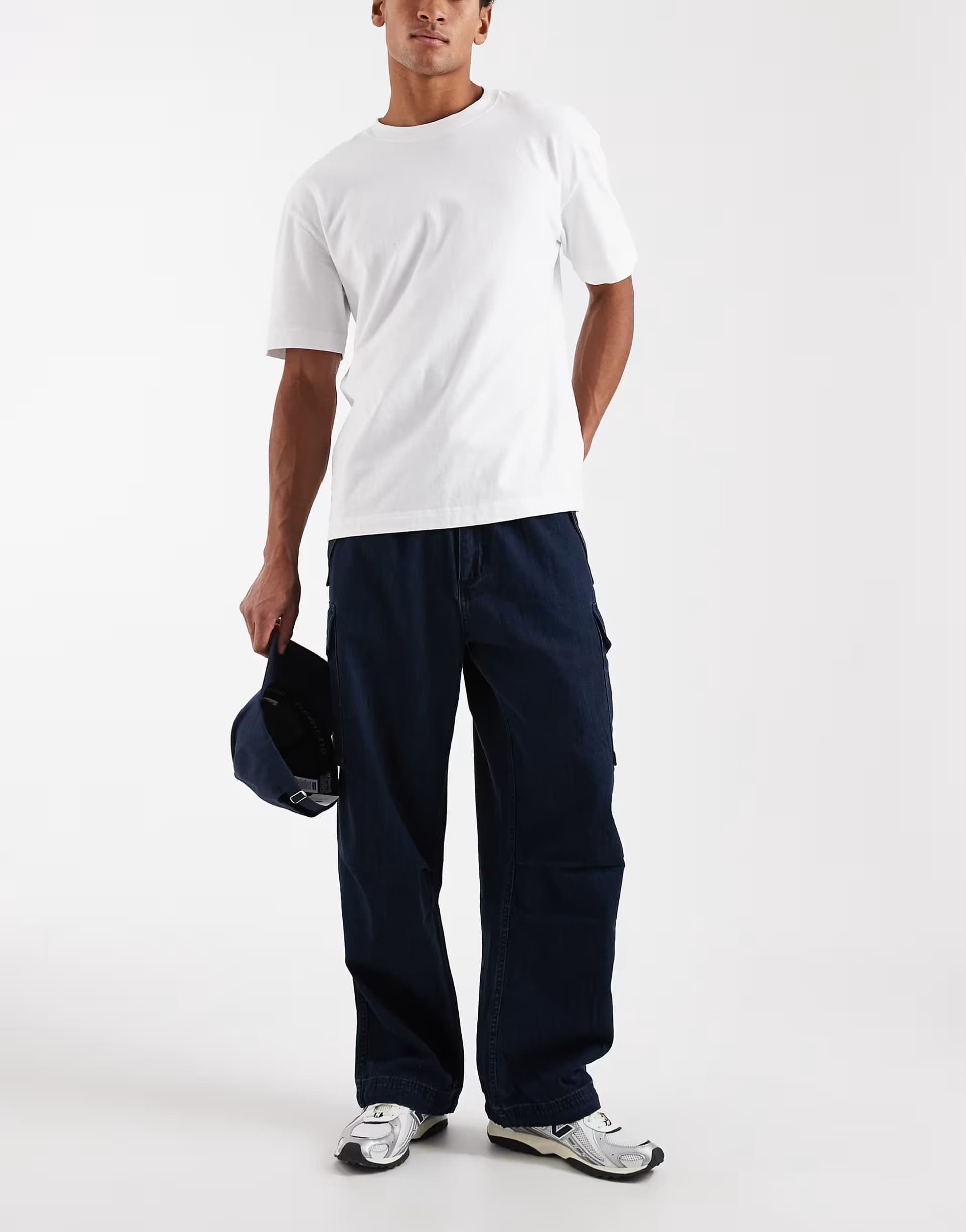 ASOS Levi's baggy field cargo trousers in indigo