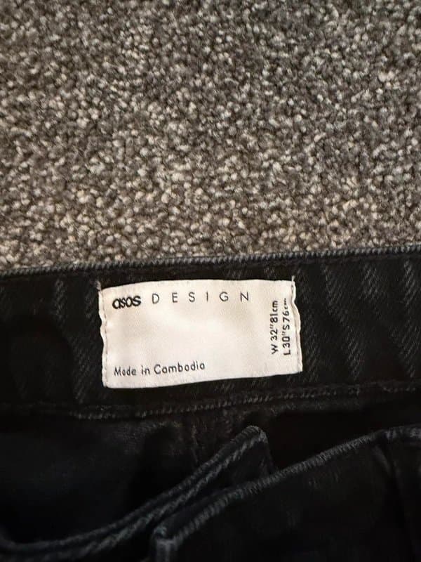 ASOS Black denim Jeans