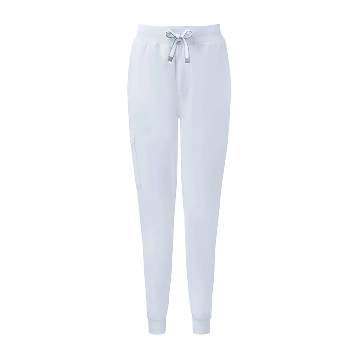 Onna Onna Women's Energized -Stretch Jogging Bottoms in White - 1