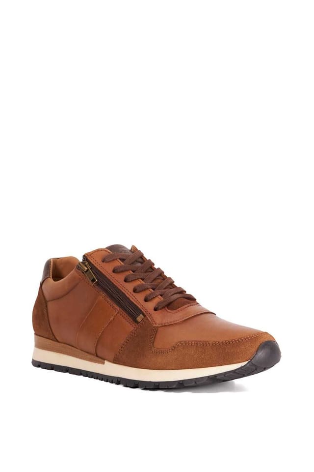 Dune London Dune London Men's Wide Fit 'Thame' Leather in Brown - 2