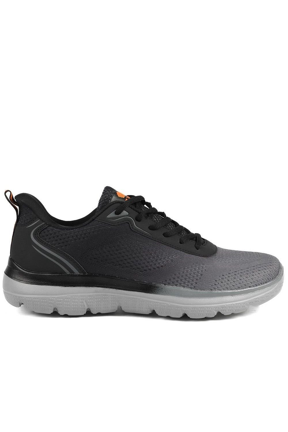 Pavers Pavers Men's Wide Fit Active Trainers with Memory Foam Insole in Black - 2