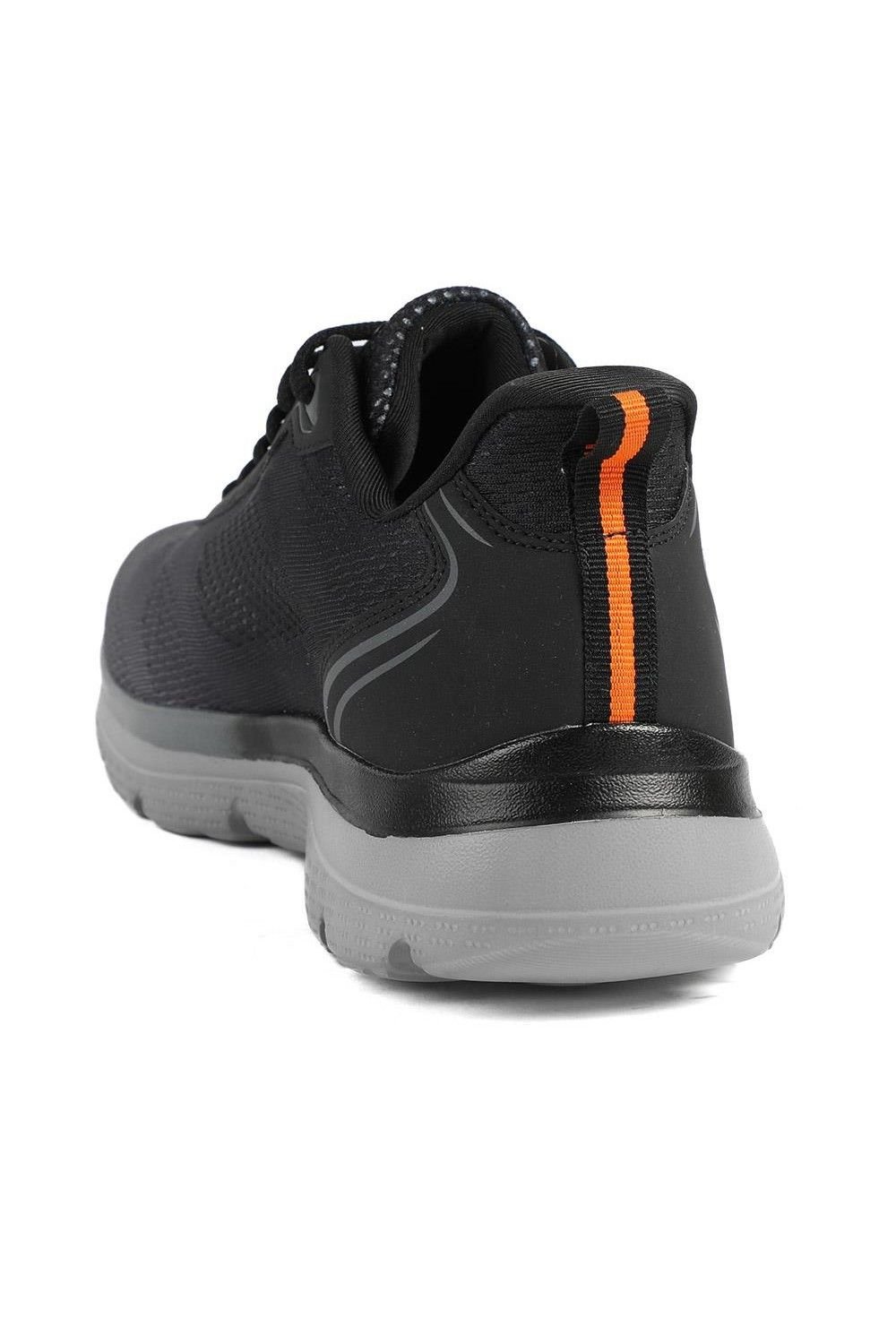 Pavers Pavers Men's Wide Fit Active Trainers with Memory Foam Insole in Black - 3