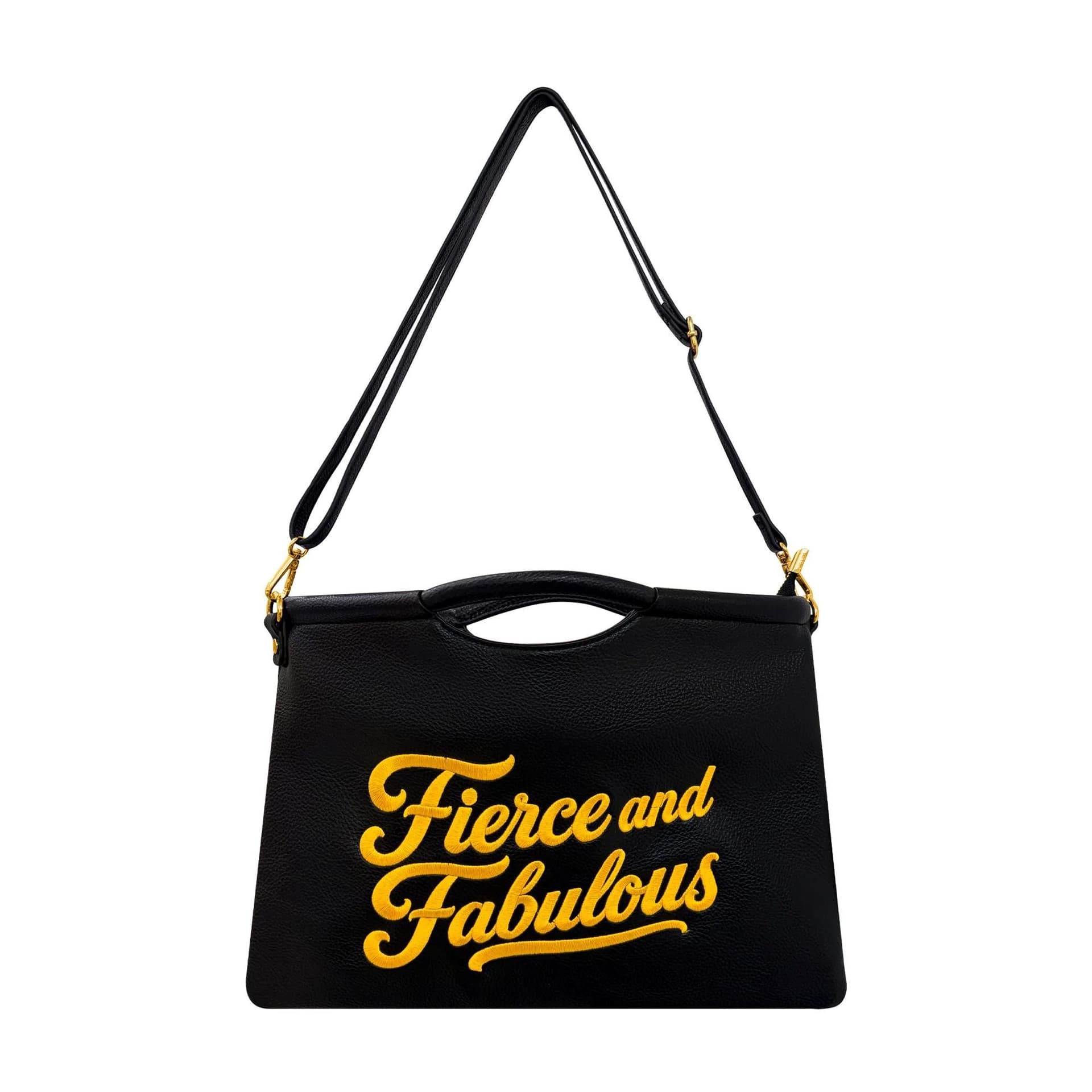 Lilly Loves Lilly Loves Women's FIERCE & FABULOUS CLUTCH in Black