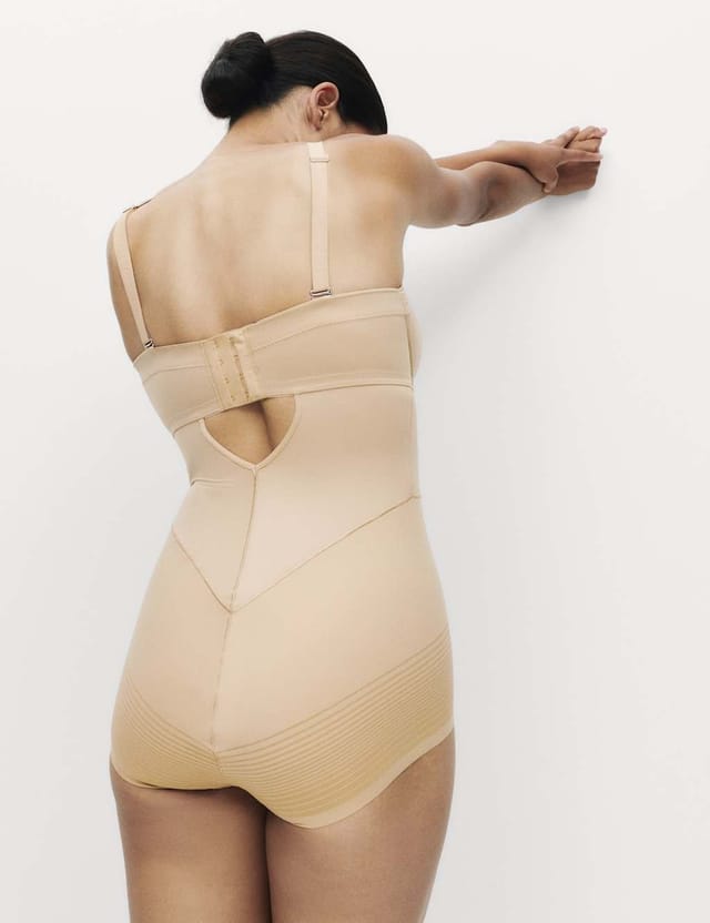 Marks & Spencer M&S Body Define™ Firm Control Bodysuit F-GG Rose Quartz - 3
