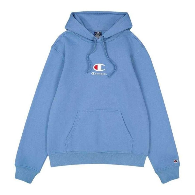 Champion Champion Men's Logo Standard Hoodie in Blue - 1