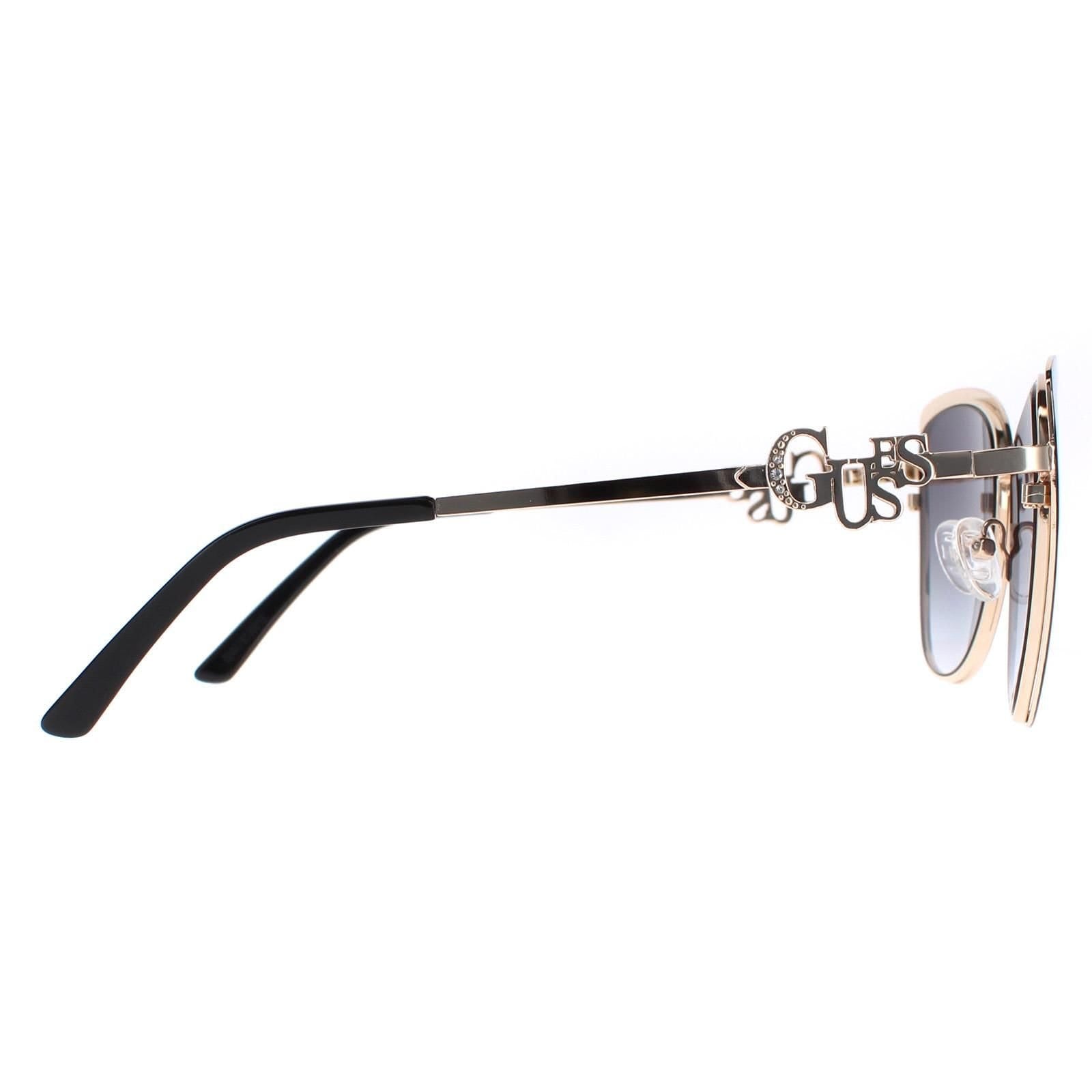 Guess Guess Women's Cat Eye Black Grey Gradient GF6141 - 4