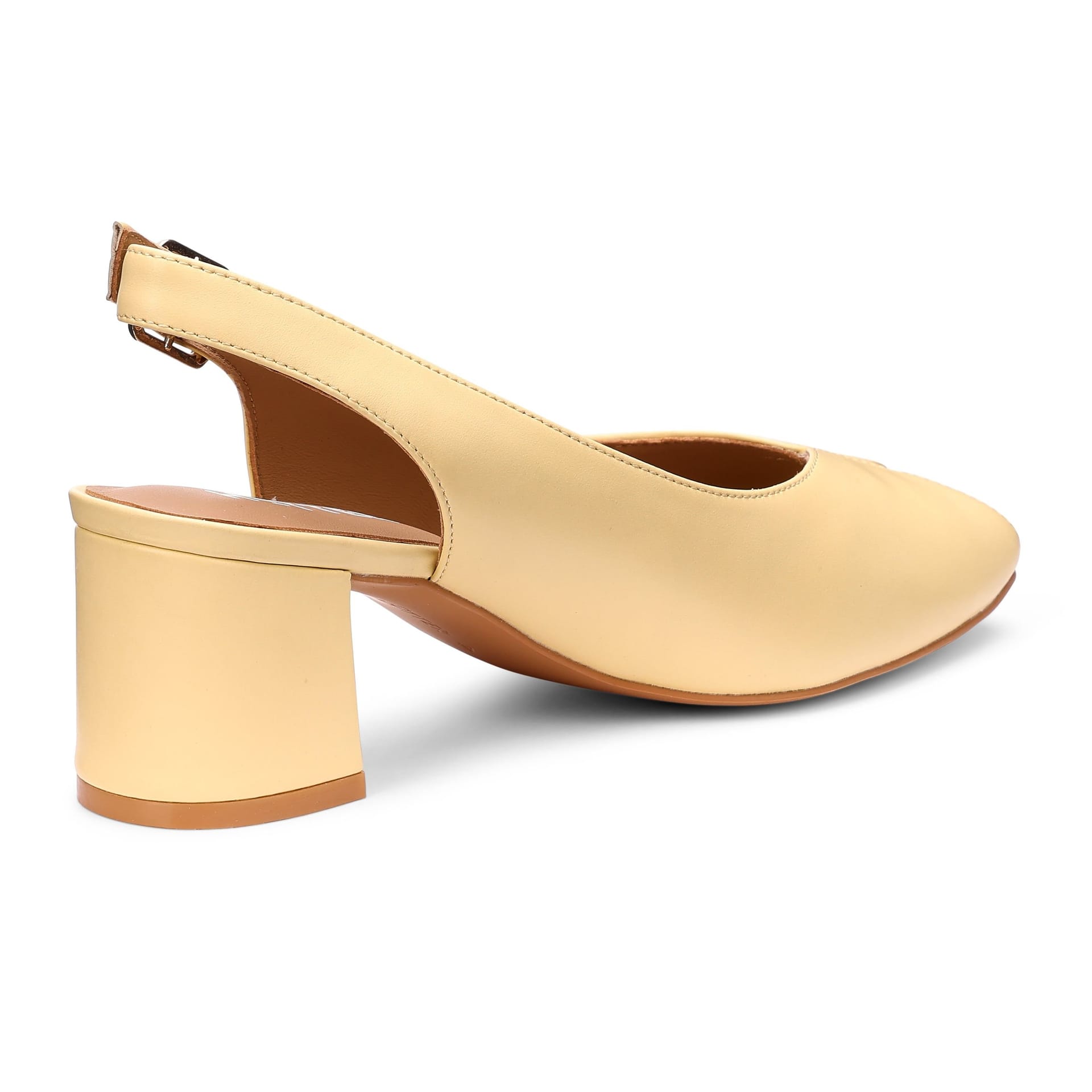 Hotter Hotter Women's 'Studio' Slingbacks in Yellow - 4