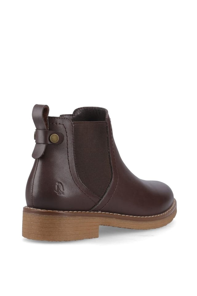 Hush Puppies Hush Puppies Women's Maddy Leather Boot in Chocolate - 2