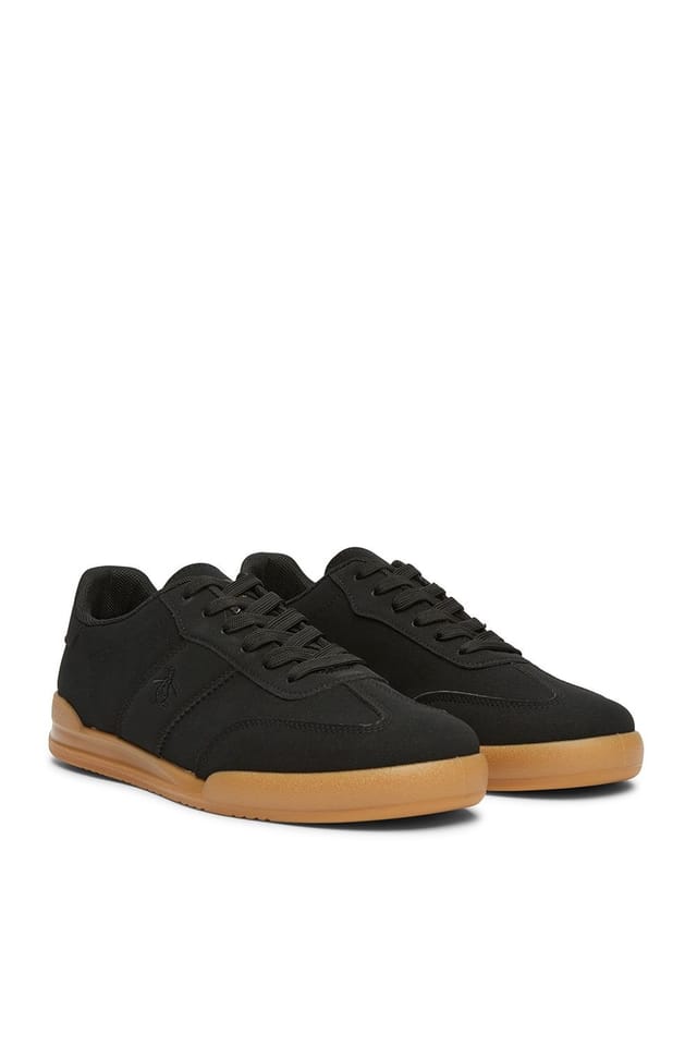 Original Penguin Original Penguin Men's 'Giovanni' Cupsole Trainer in Black - 3