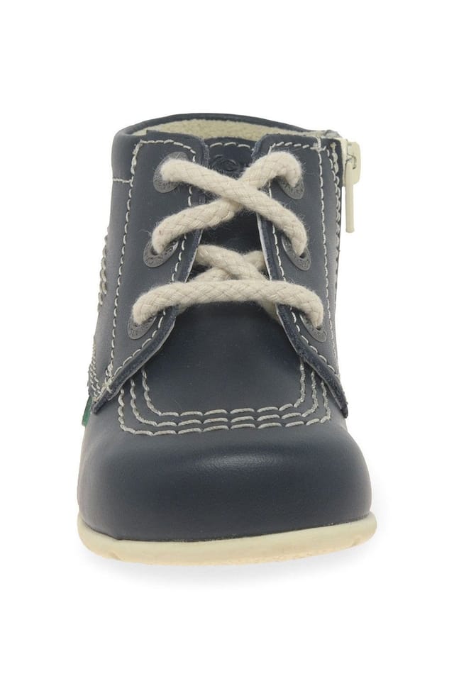 Kickers Kickers Men's 'Baby Hi Zip' First Boots in Navy - 3