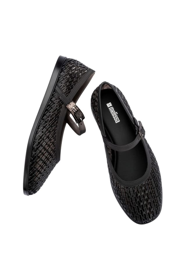 Melissa Shoes Melissa Shoes Women's Harper Ballet Pumps in Black - 3
