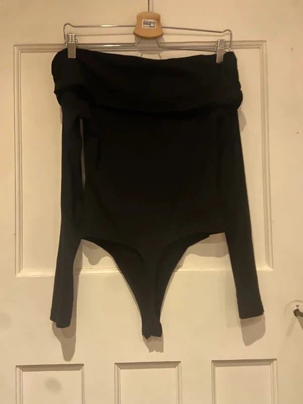 ASOS ASOS off the shoulder bodysuit