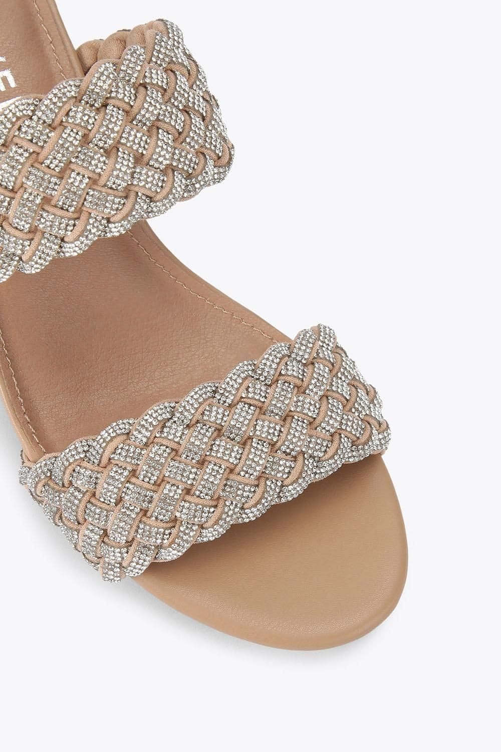 Carvela Carvela Women's 'Twisted Jewel' Heels in Beige - 4