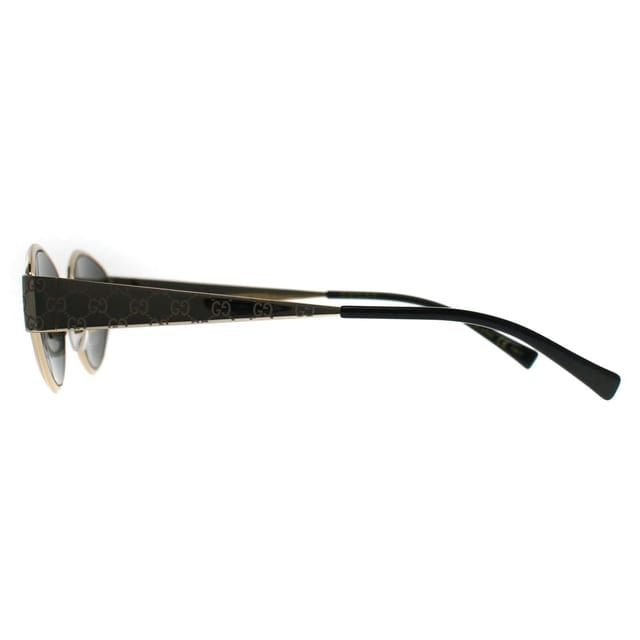 Gucci Gucci Women's Oval Gold Grey GG1853S - 3