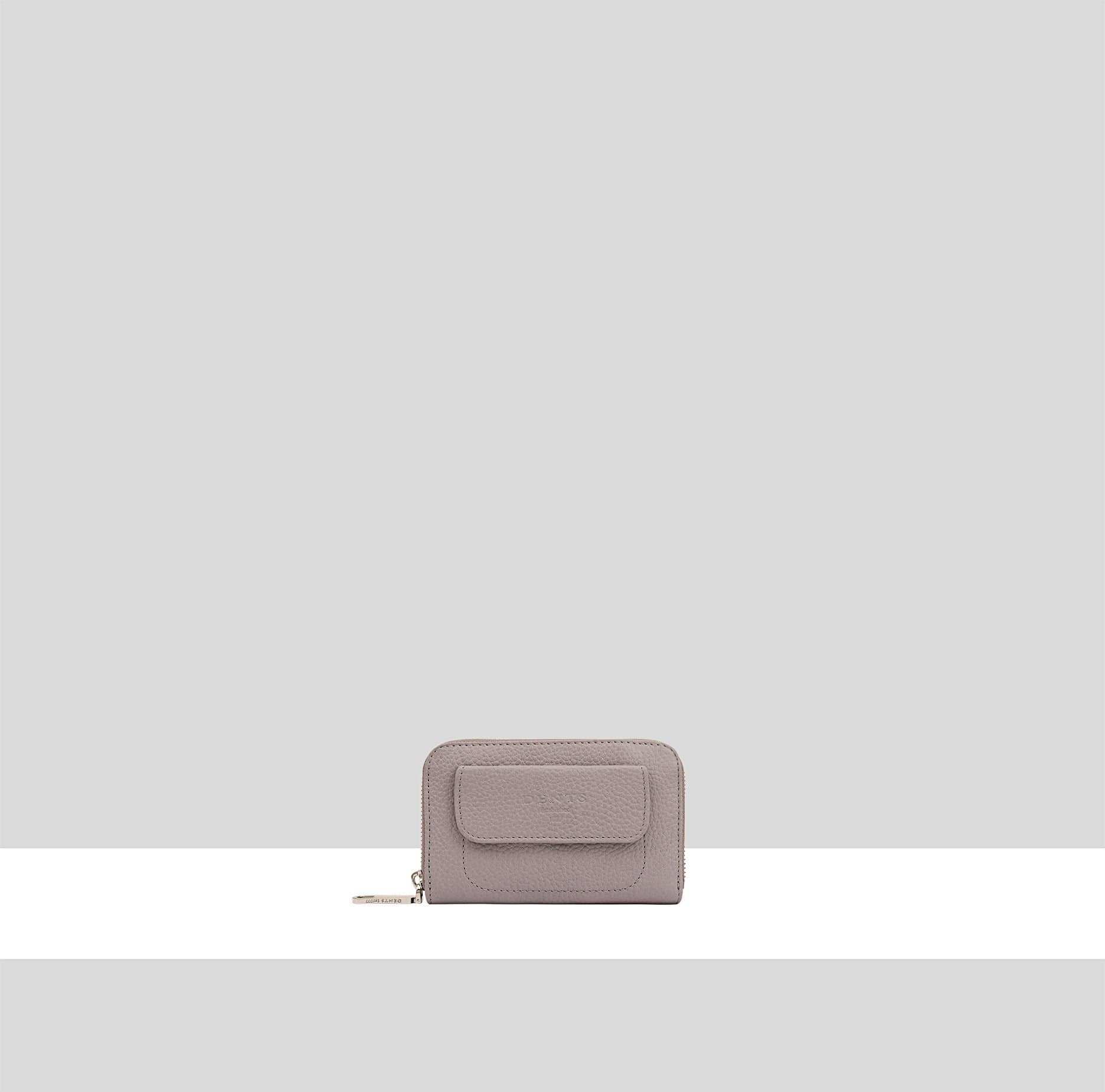 Dents Dents Women's Eleni Grey Leather Purse