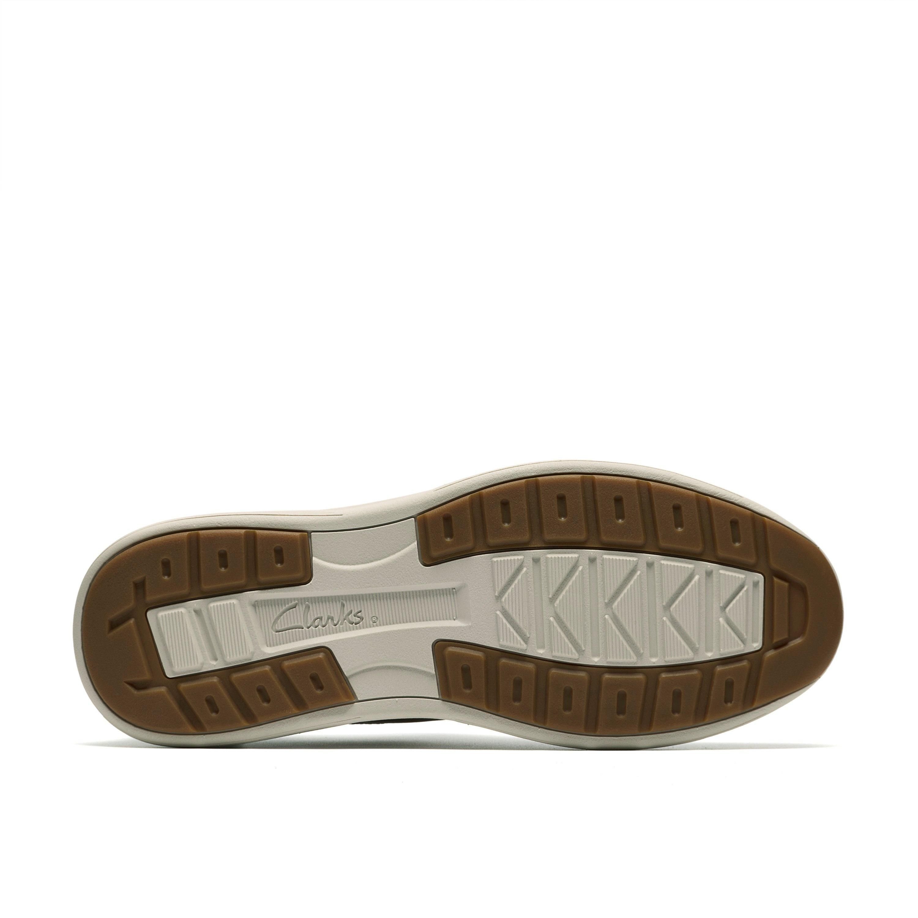 Clarks Clarks Men's Craftwell Low Grey Trainers, Lace Up - 3