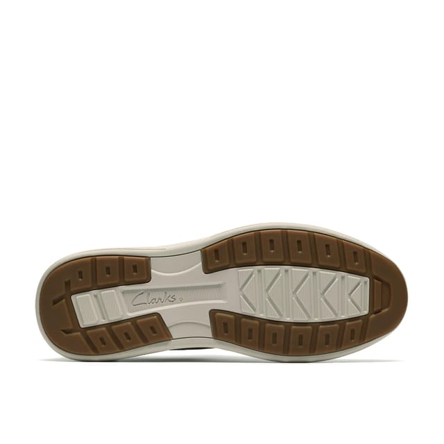 Clarks Clarks Men's Craftwell Low Grey Trainers, Lace Up - 3