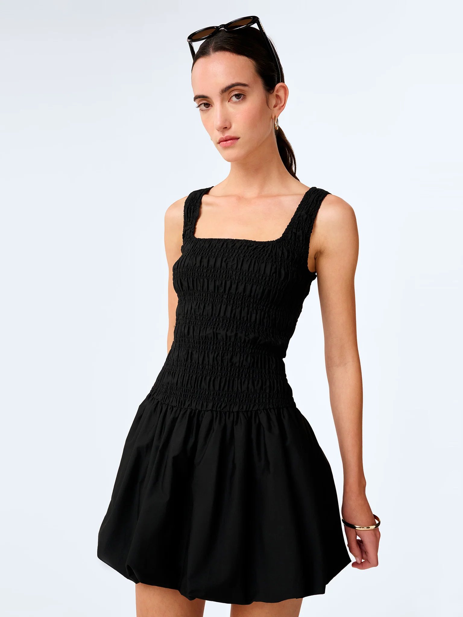 OMNES Fernanda Dress in Black - 3