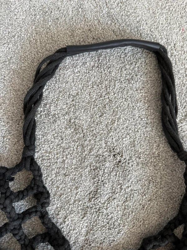 ASOS Asos black crochet beach bag